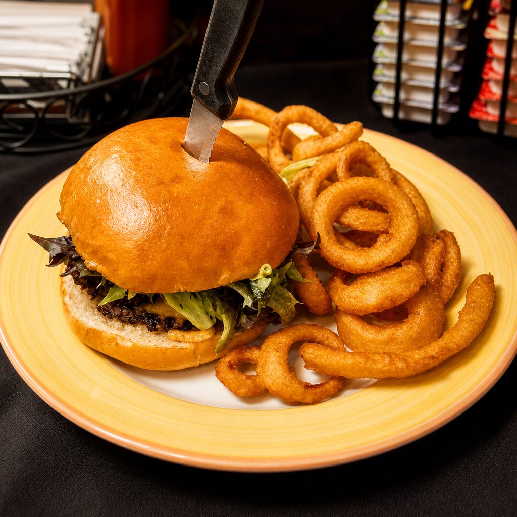 Classic Smash Burger.