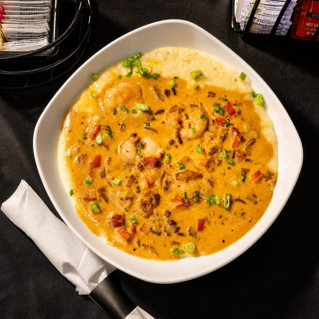 Cajun Shrimp & Grits.