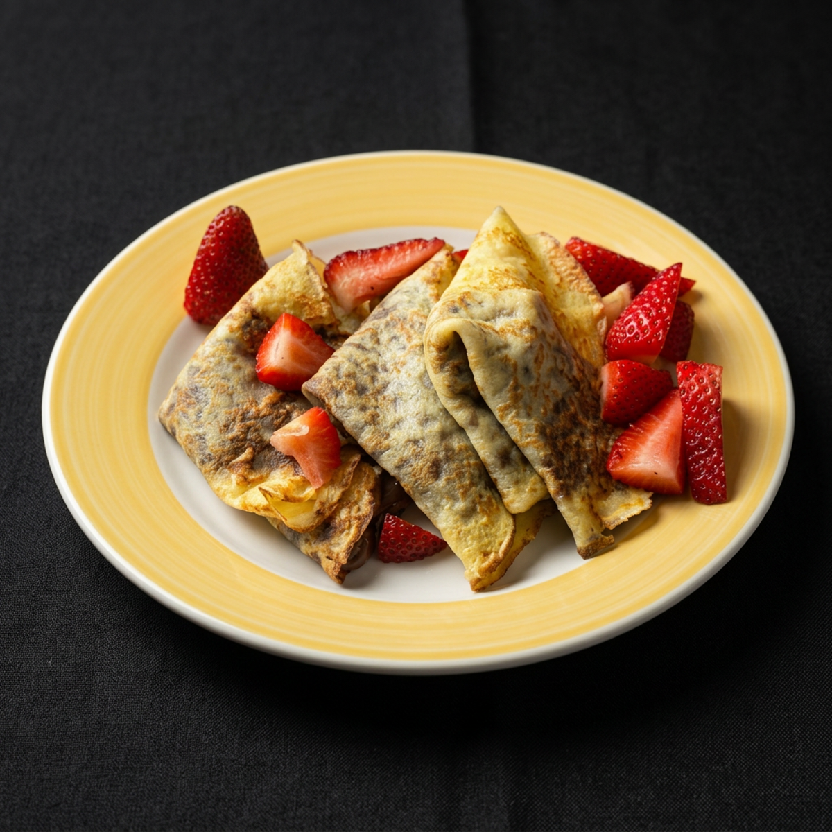 Strawberry Nutella Crepes