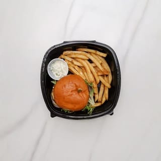 Veggie Mushroom Burger