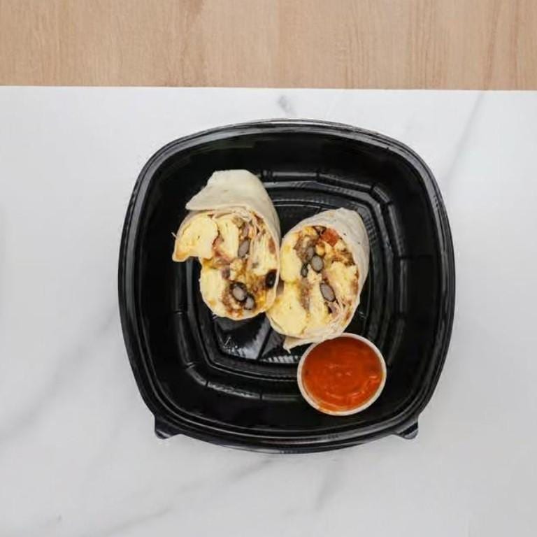 Delicious Breakfast Burrito