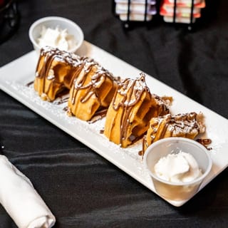 Nutella Waffle Bites