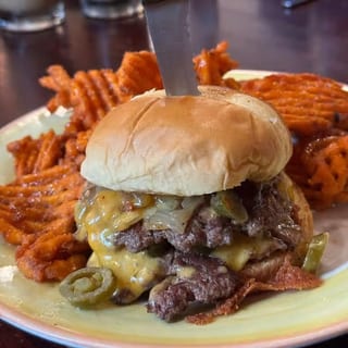 Jalapeno BBQ Smash Burger
